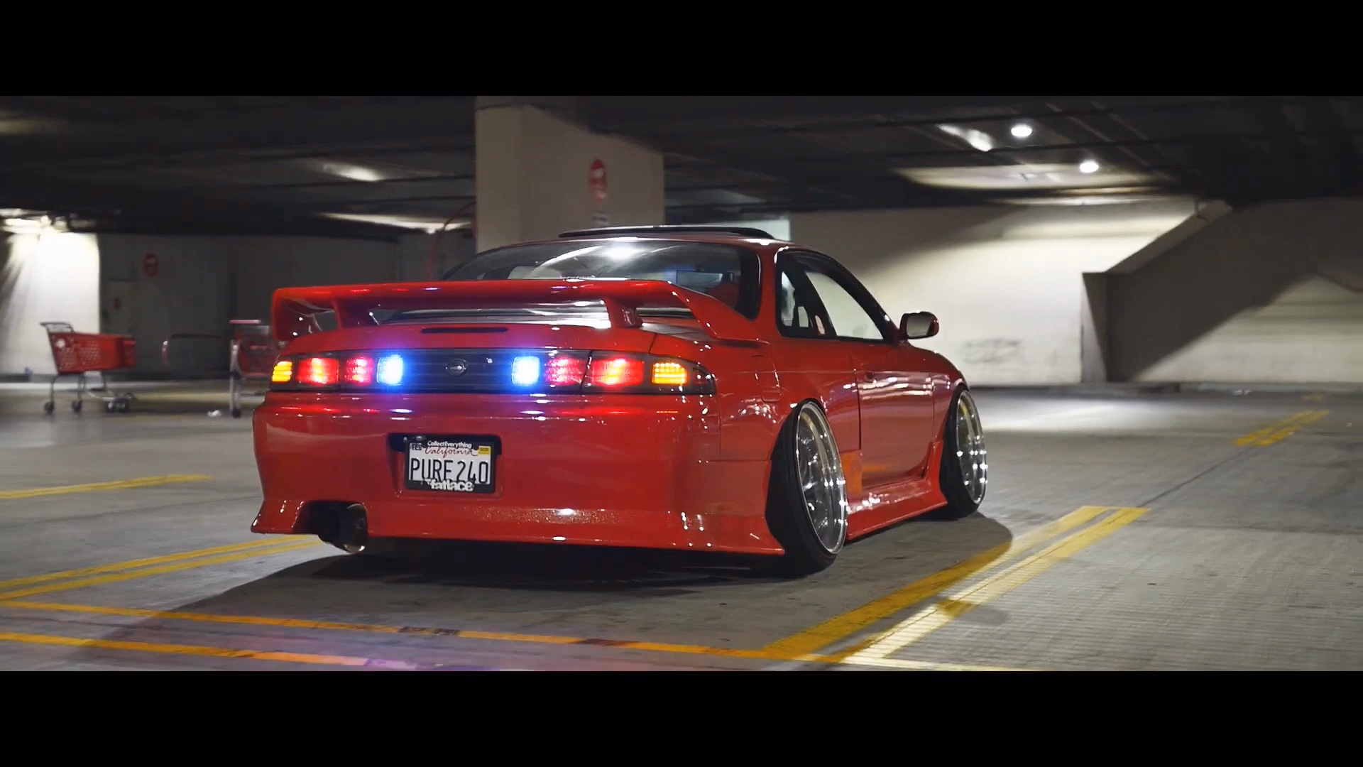 【4k】 jdm 日产s14 姿态展示 低趴 漂移一样不落_哔哩哔哩_bilibili