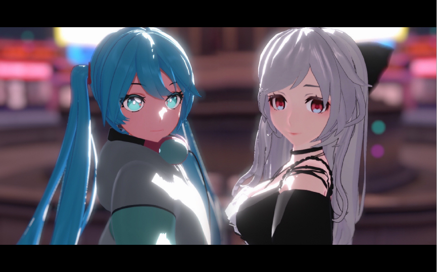 [4k]【"弱音初音联动"】getcha!把你驱逐!