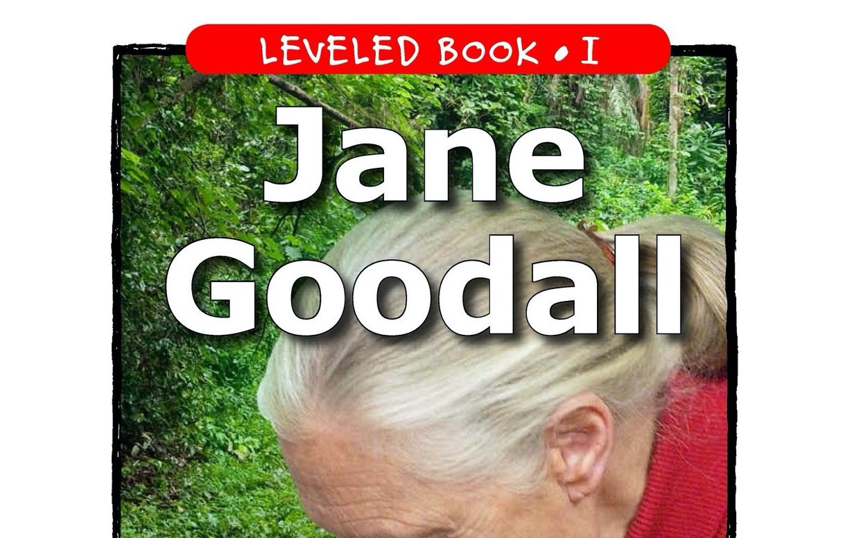 RAZ英文绘本阅读  I Jane Goodall 科学家珍妮,为研究黑猩猩野外生存38年哔哩哔哩bilibili