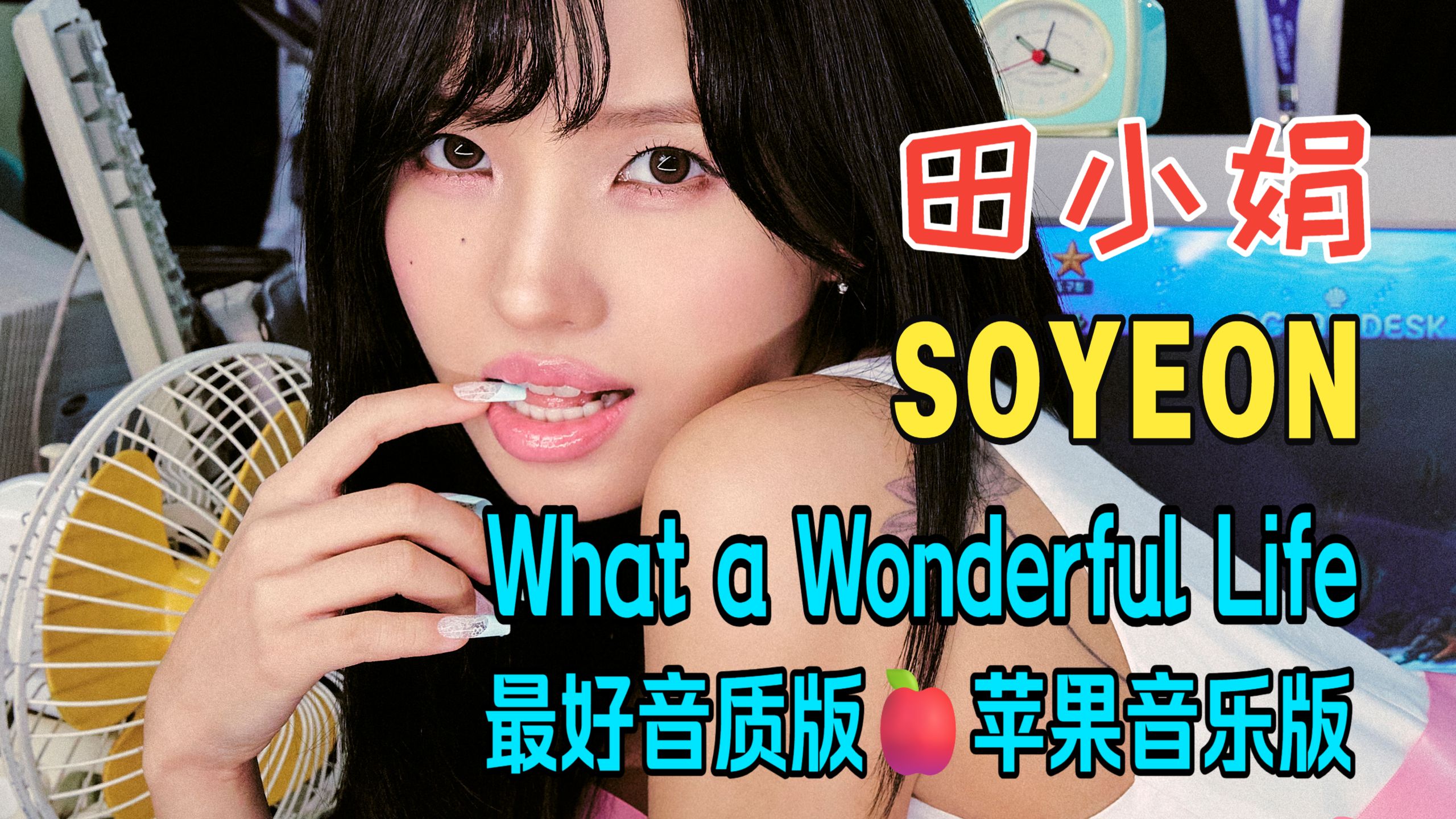 ?4K 最好音质版?田小娟(SOYEON) - What a Wonderful Life?苹果音乐版?双语歌词丨Hi-Res_24B-48kHz丨K-