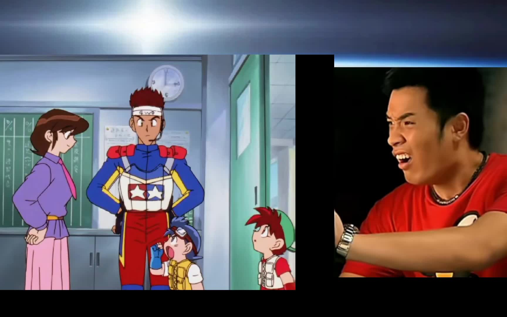 四驱兄弟reaction 11,12 小烈再次比赛得季军 小豪vs老师校园赛