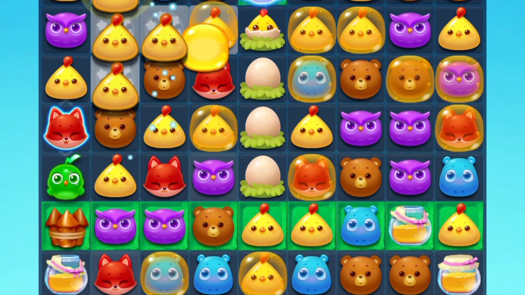 【开心消消乐】-7517关-挑战3星