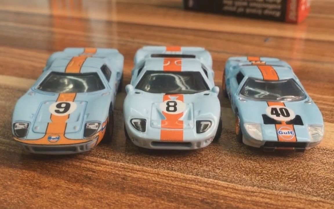 风火轮火柴盒awfordgt40对比hotwheelsmatchboxautoworld