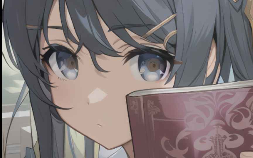 精选动漫头像(四)——樱岛麻衣(二)