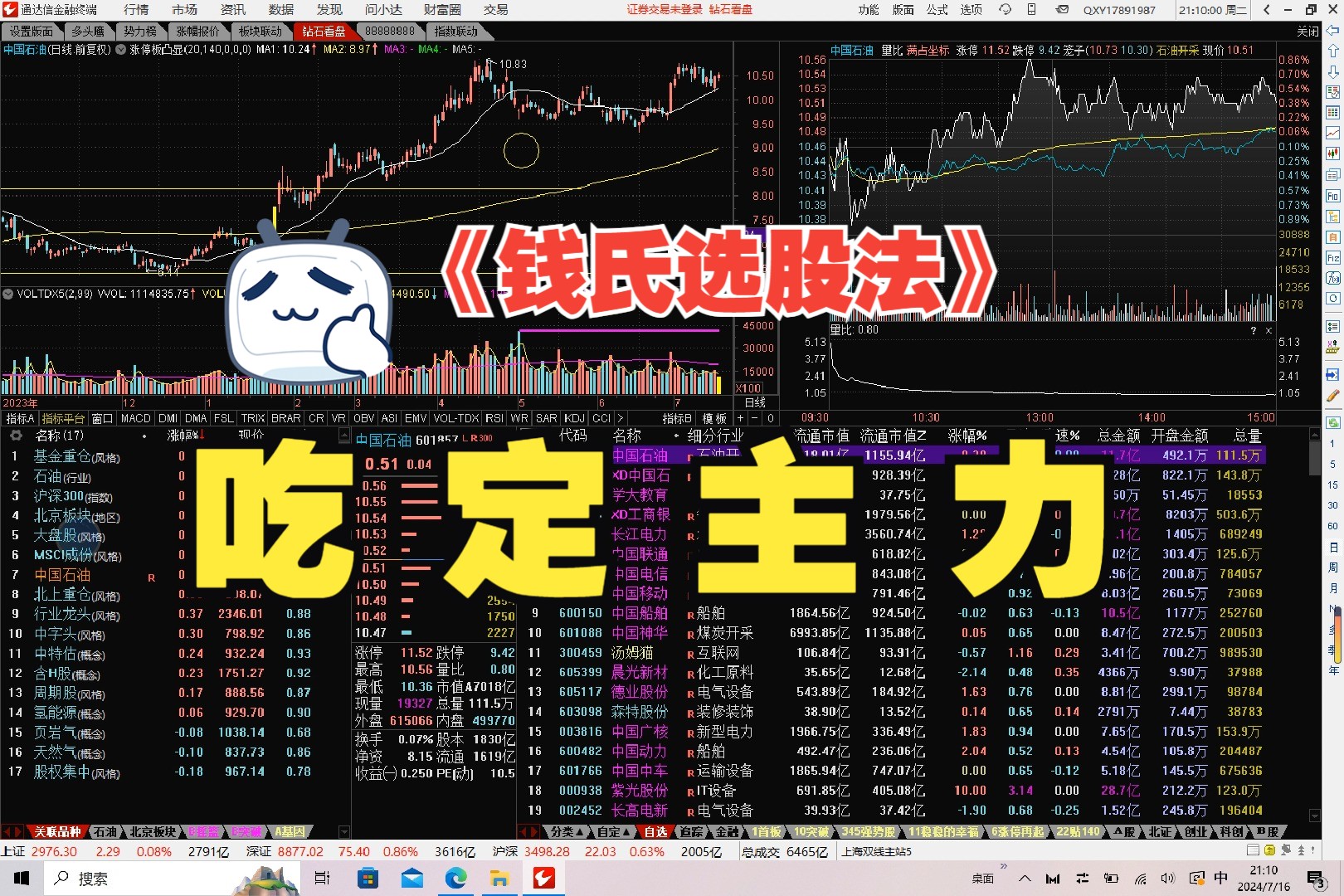 《钱氏选股法》吃定主力哔哩哔哩bilibili