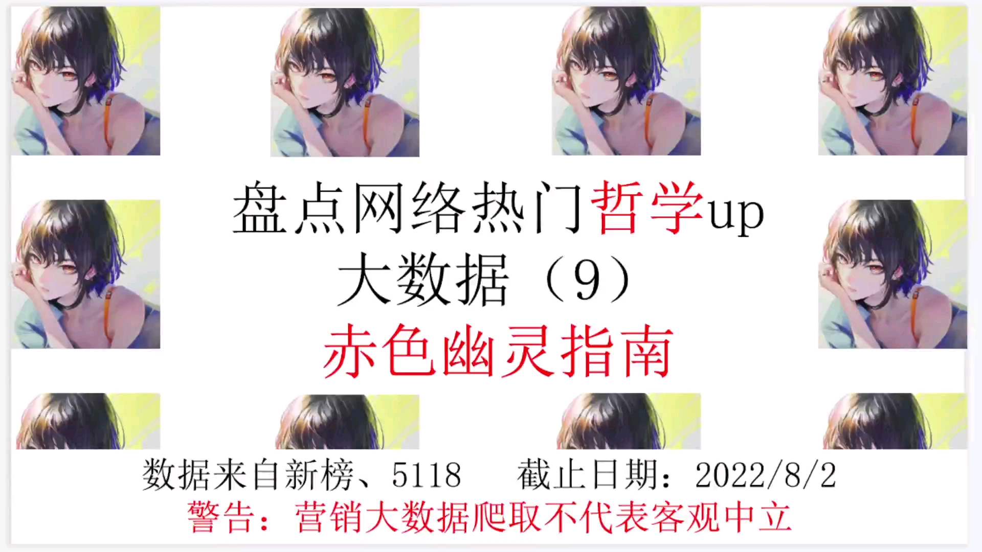 网络热门哲学up大数据(9):赤色幽灵指南哔哩哔哩bilibili