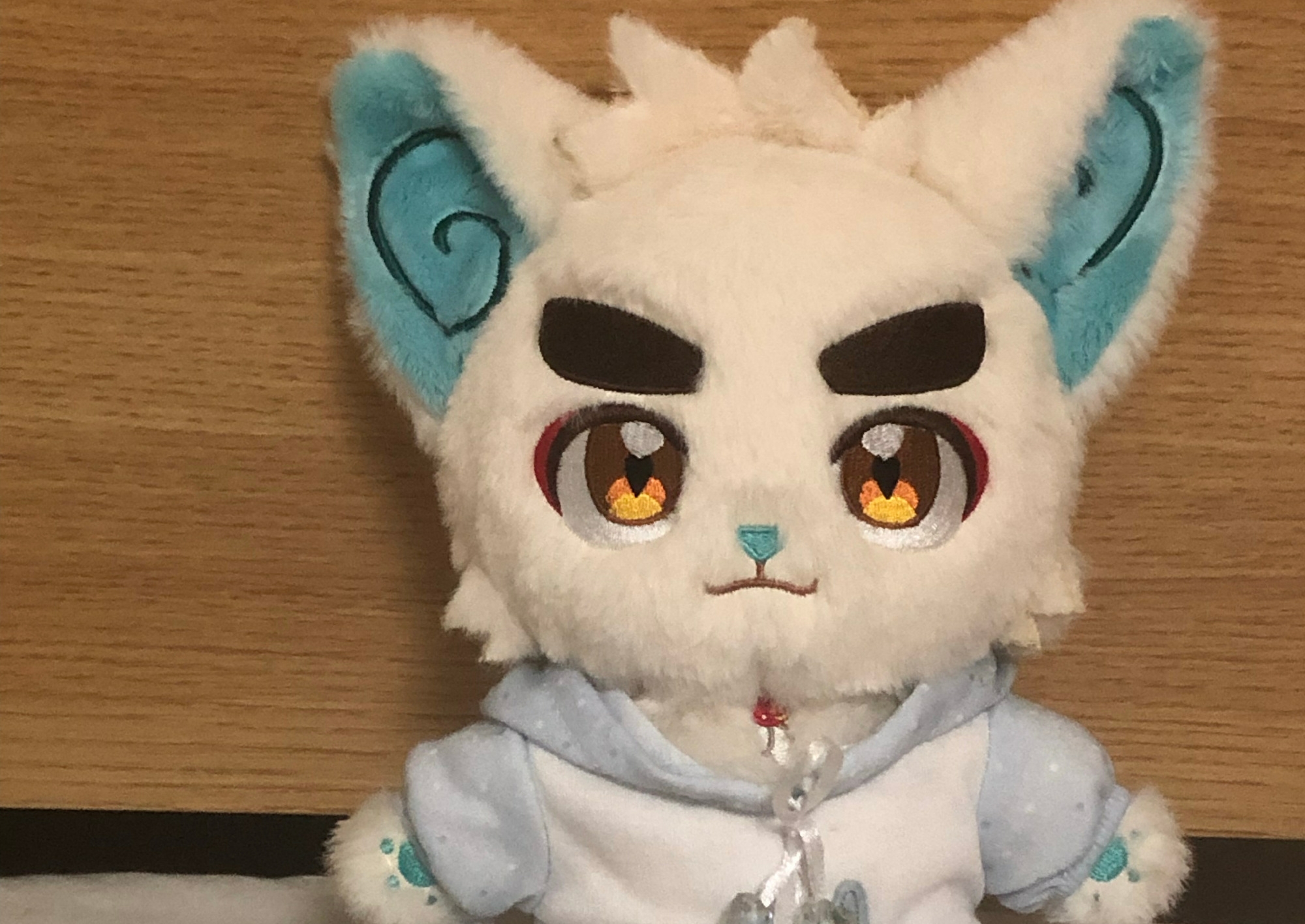 京剧猫白糖周边玩偶没有小铃铛