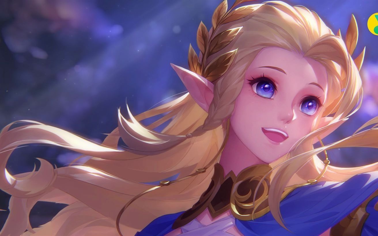 王者荣耀双笙月桂之舞王者荣耀艾琳英雄故事曲蓝光