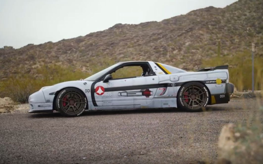 【jdm】比起痛车 这种机甲涂装的nsx会不会更酷炫?