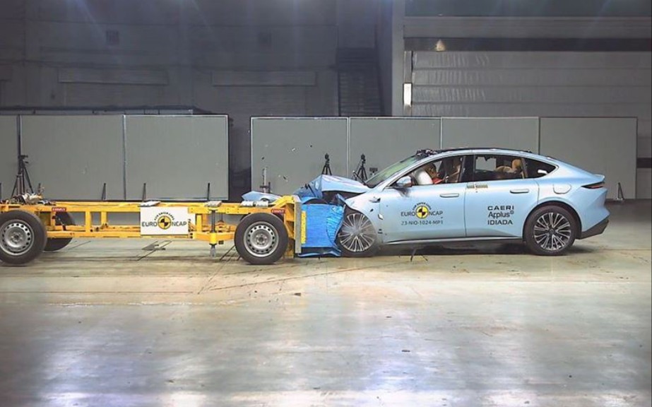 2023 江淮汽车 蔚来 et5 全面碰撞测试 euro ncap