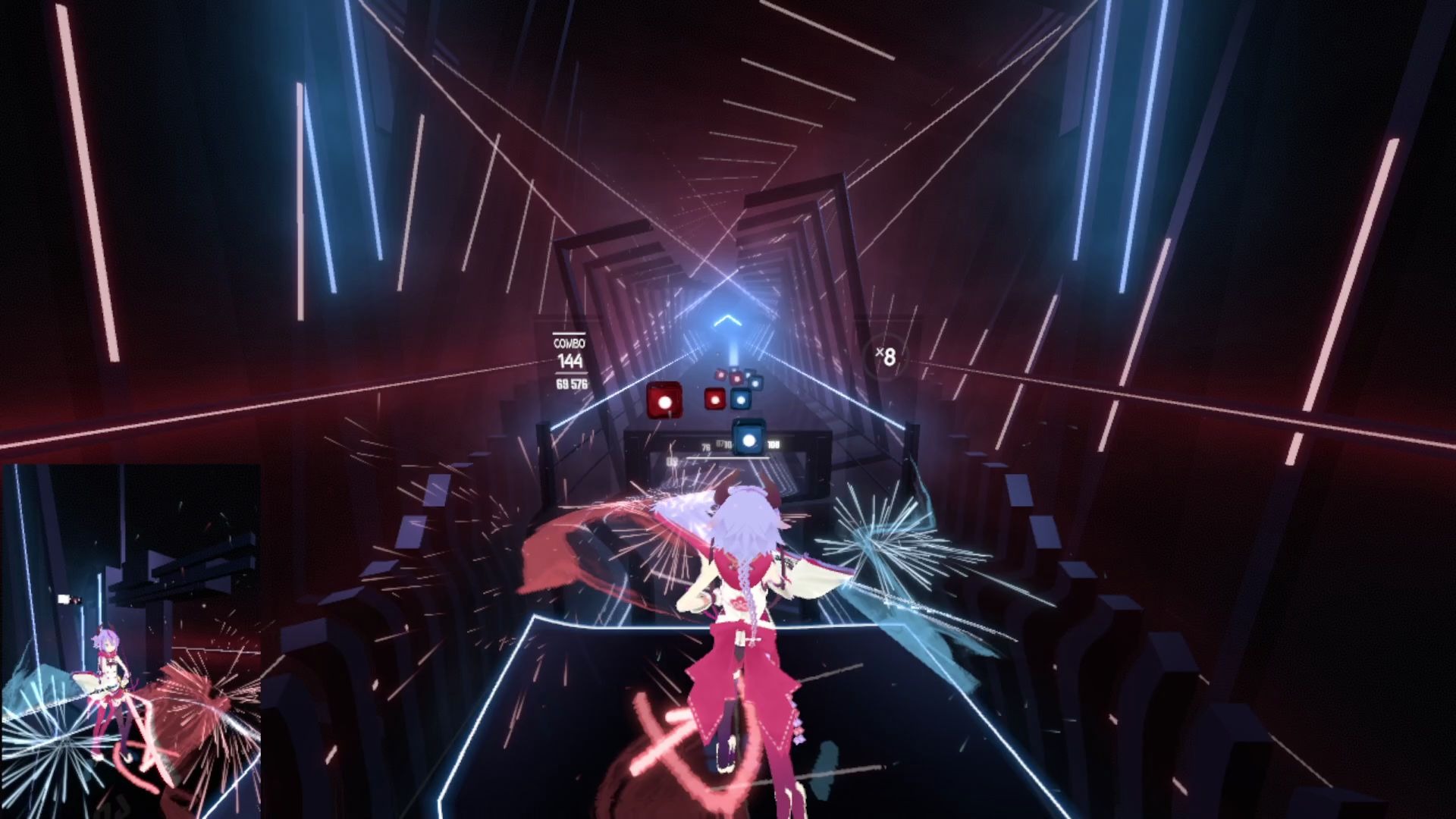 rabpit – saika-彩華 – cover.deemo--节奏光剑 反手握法 第三人称