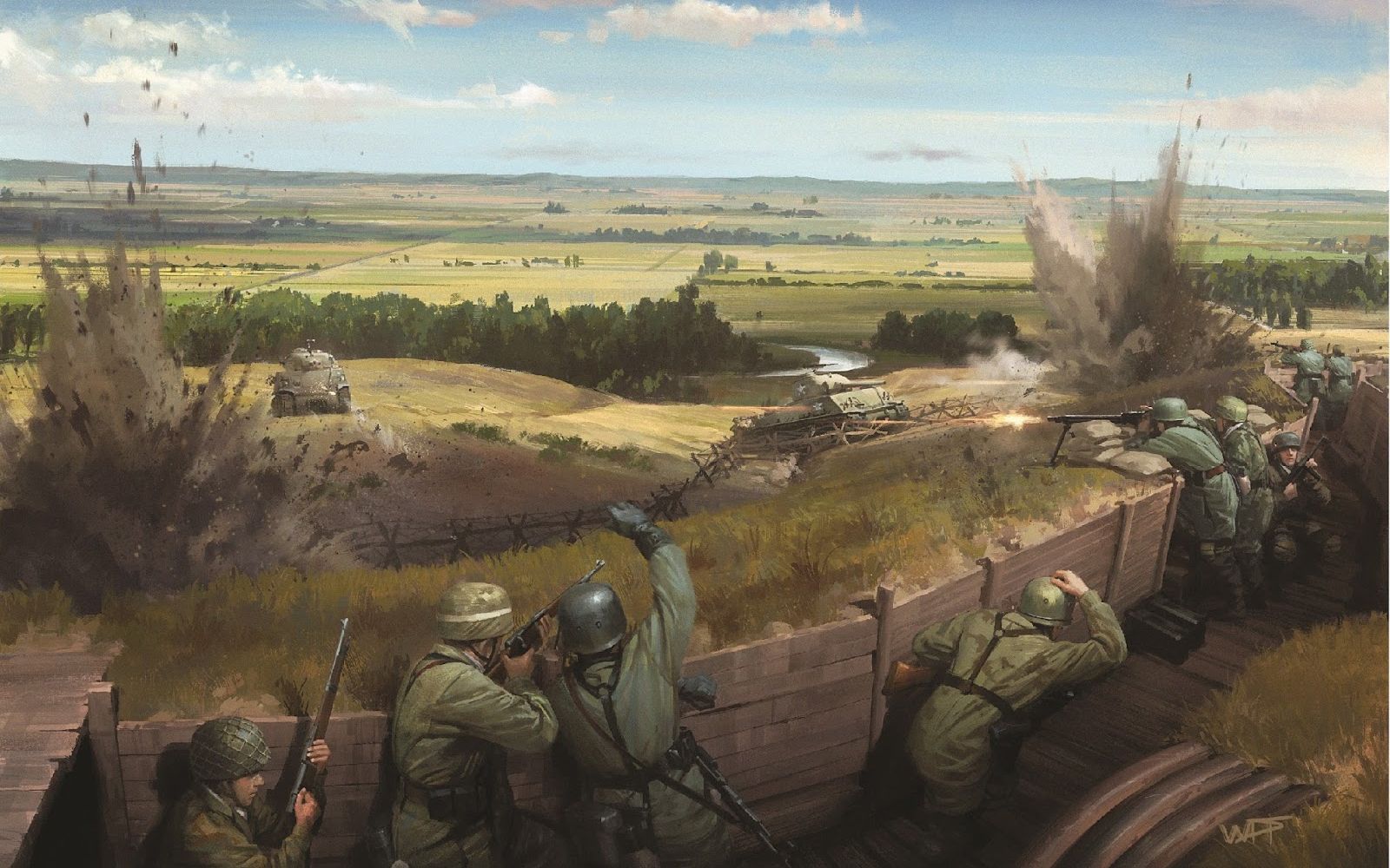 【中字】1944年西线,布雷斯特战役 | battle for brest: "capture of