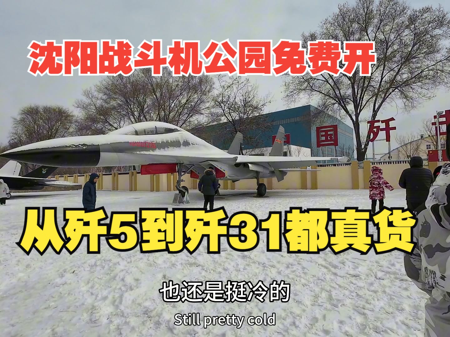 新年推荐好去处,沈阳免费战斗机公园开了,从歼5到歼31全是真货哔哩哔哩bilibili