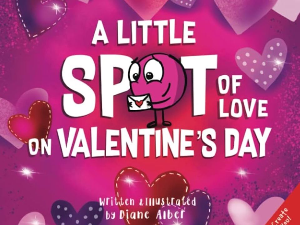 [图]【英语】《小点点在情人节的爱 A Little Spot of Love on Valentine s Day》儿童英语绘本故事