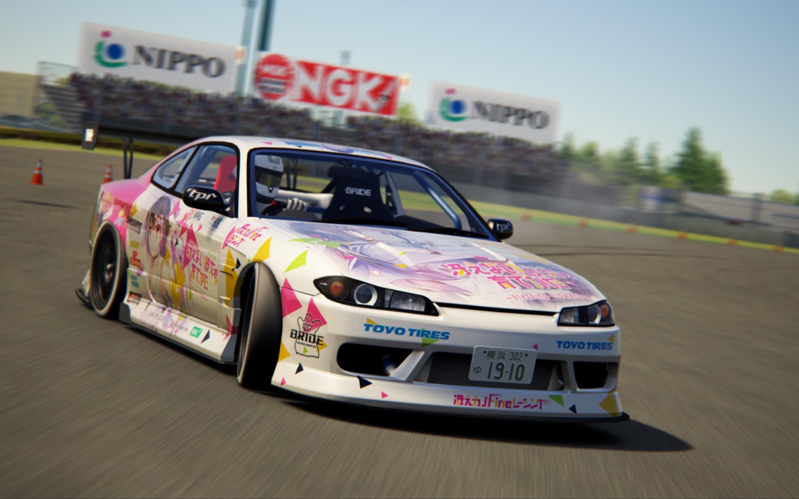 assetto corsa s15漂移车路人女主涂装