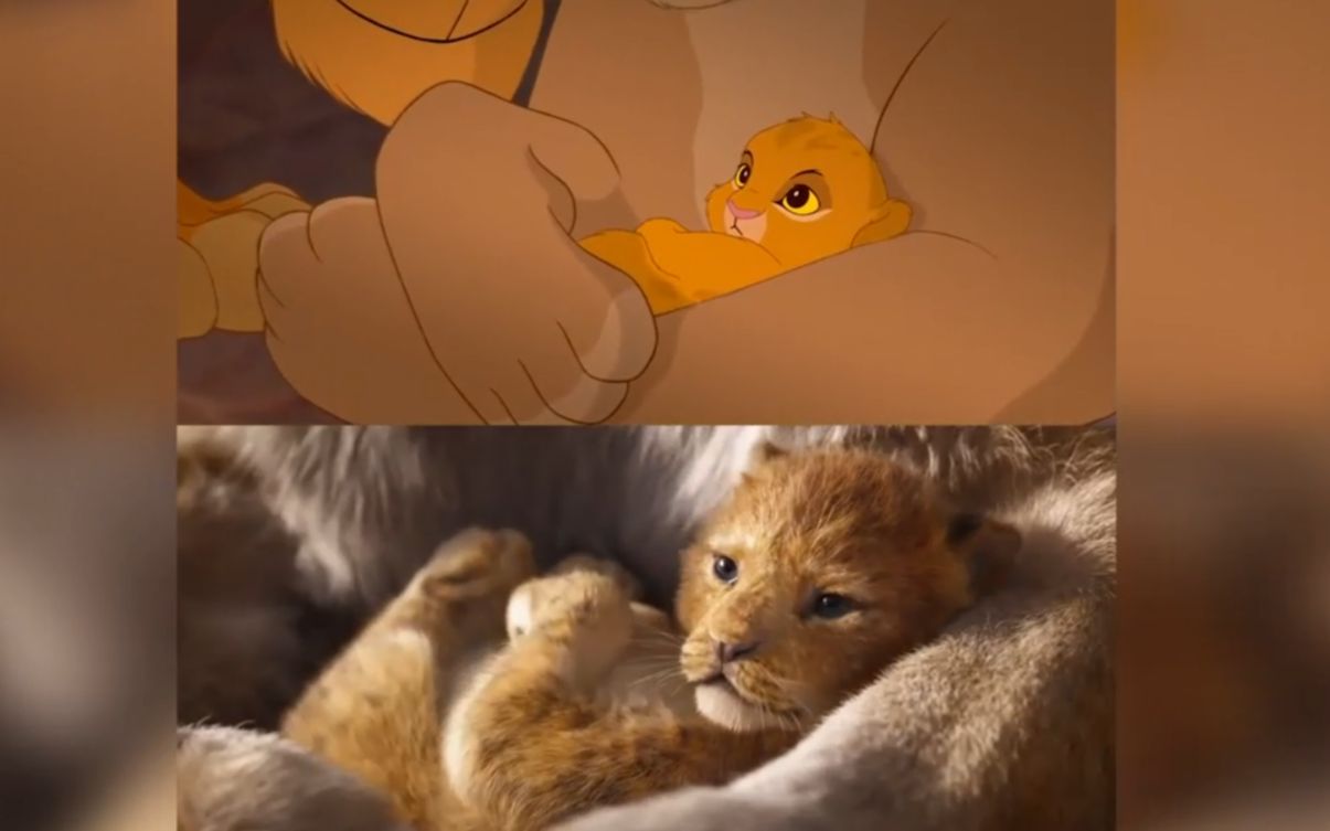 毛茸茸的小辛巴~《狮子王》重制版 满满童年回忆_哔哩哔哩_bilibili