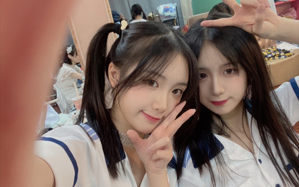 【girls planet999】 主题曲同屏直拍 大小乔 梁娇&梁乔