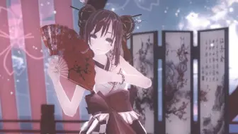 【恋与制作人MMD】你就是你染红了岁月 改变了我黑白而无言的世界【女主悠然私设巫女服/寄明月】
