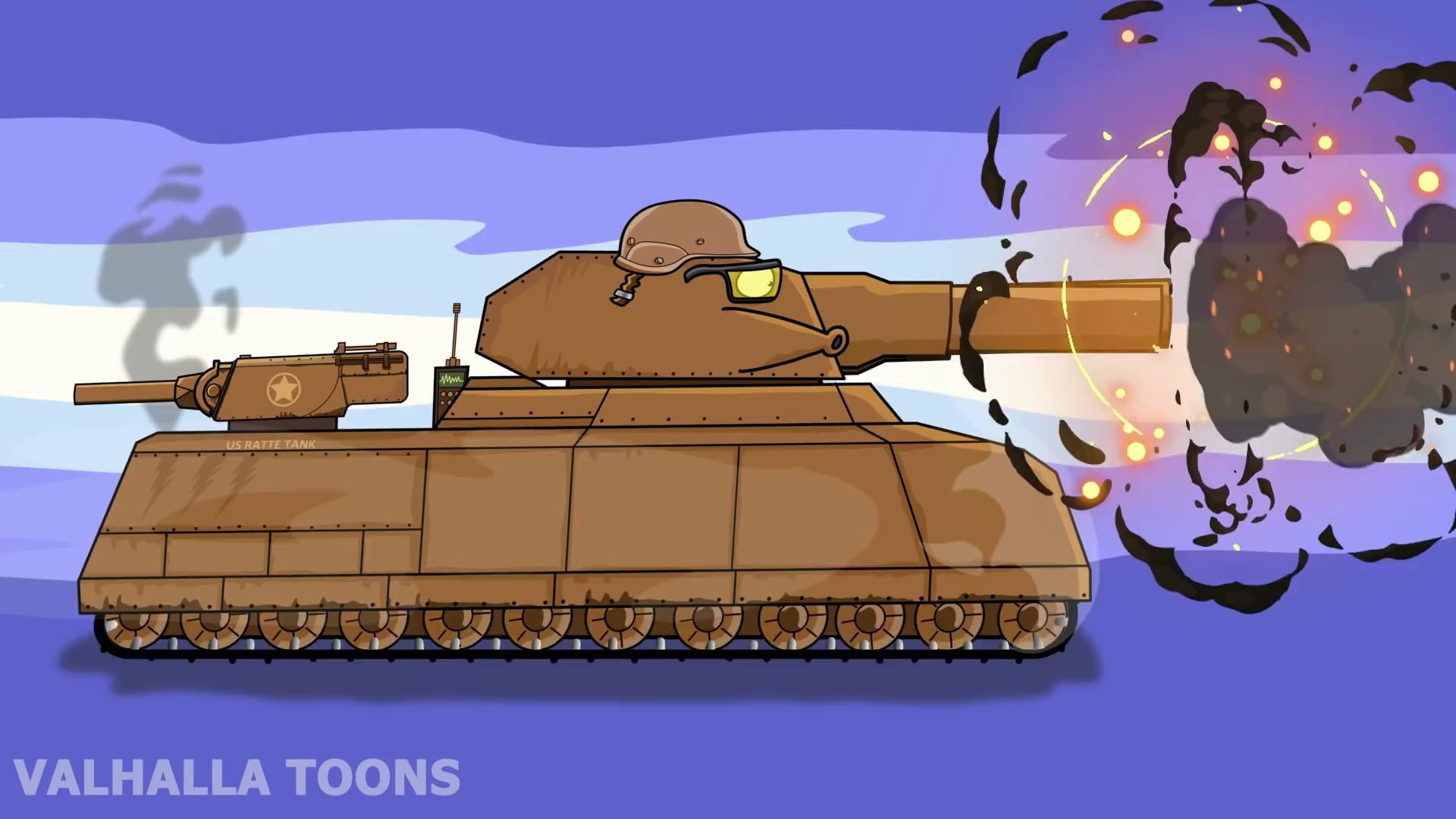 坦克世界动画:双管炮