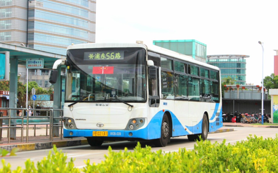 【上海公交】浦东56路w0b惠南出站