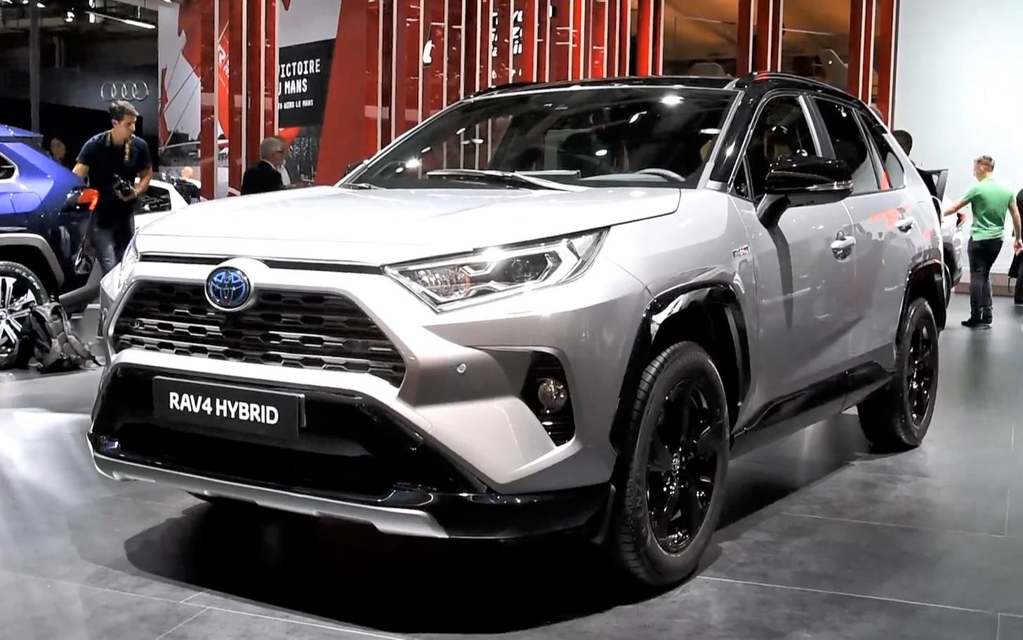 【到店实拍】丰田RAV4(进口) 19款 Hybrid哔哩哔哩bilibili