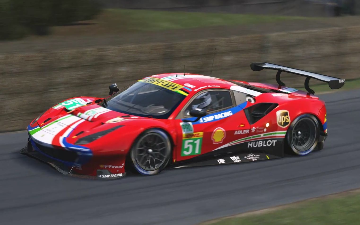 【1368精品车辆】法拉利yez ferrari_488_gte_evo_pack