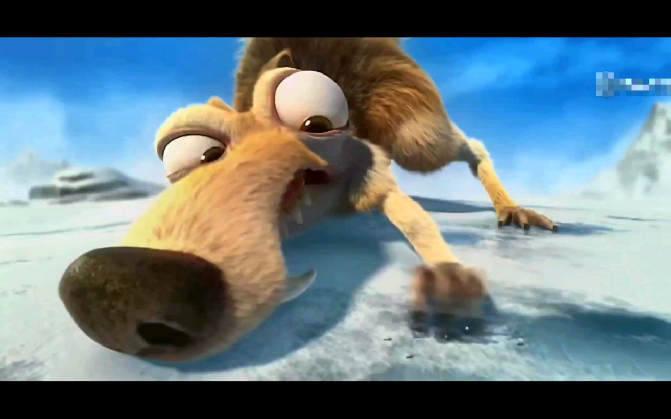 《冰川时代4》一只松鼠改变整个世界.