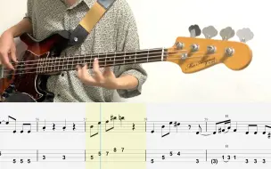 Download Video: 【TAB】 勇者 YOASOBI 『葬送的芙莉莲』 The Brave Bass cover