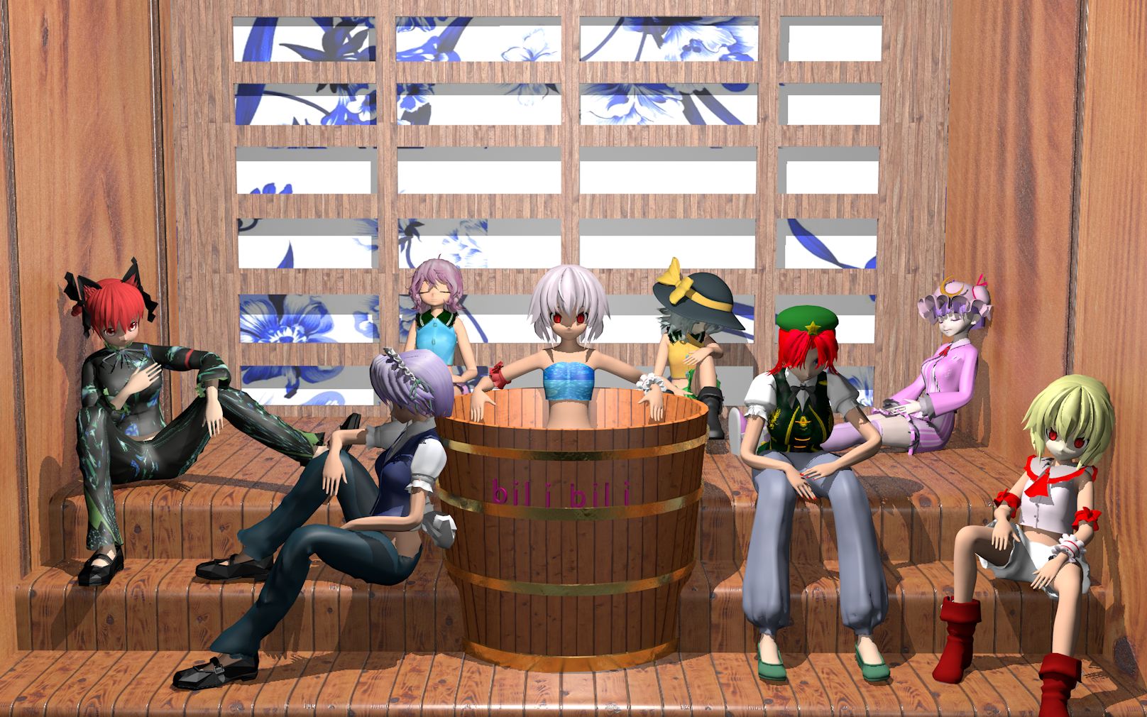 东方还原hop的一小段,春雪异变删减片段