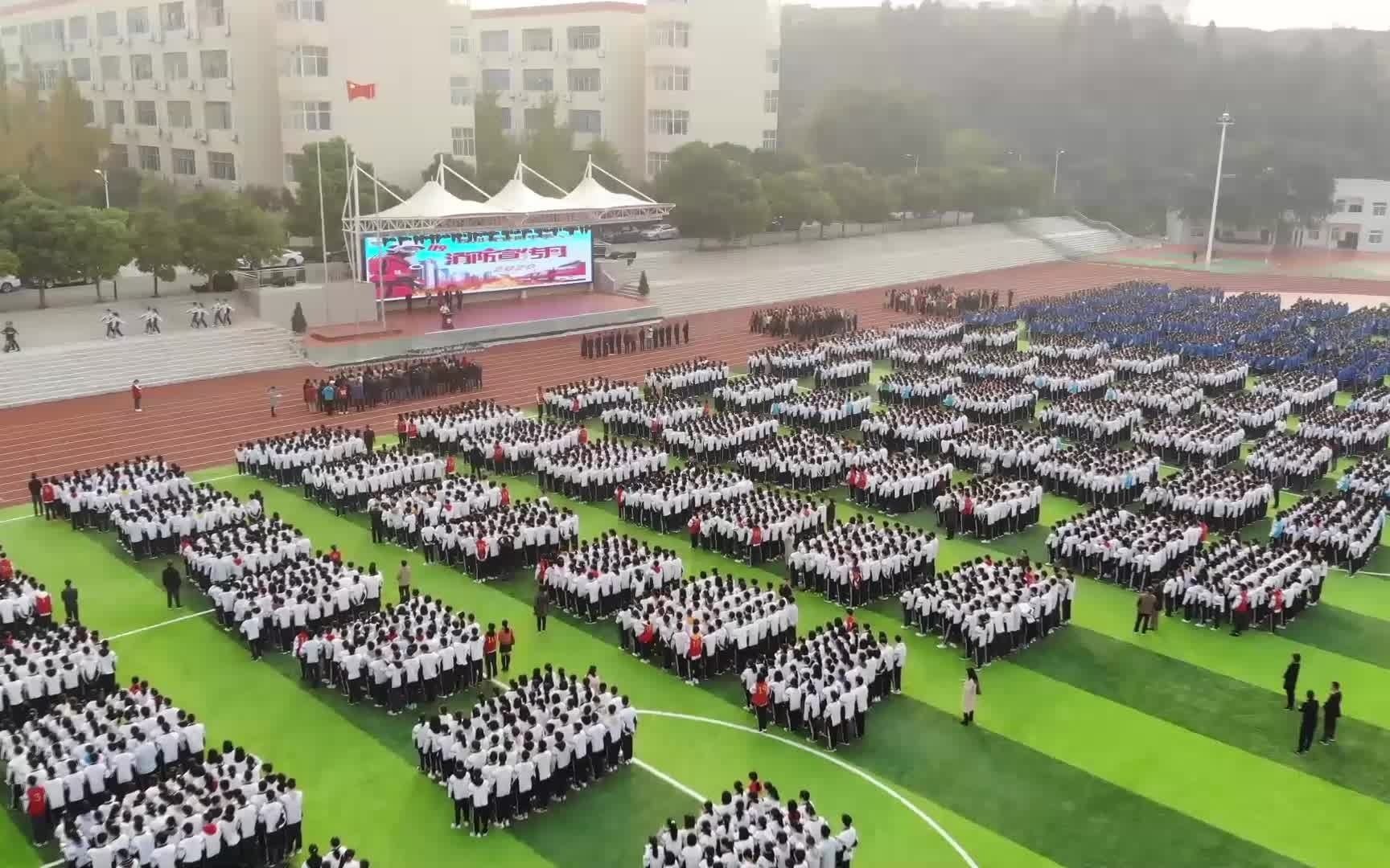 资阳中学第十二届艺术体育文化节开幕式剪影哔哩哔哩bilibili