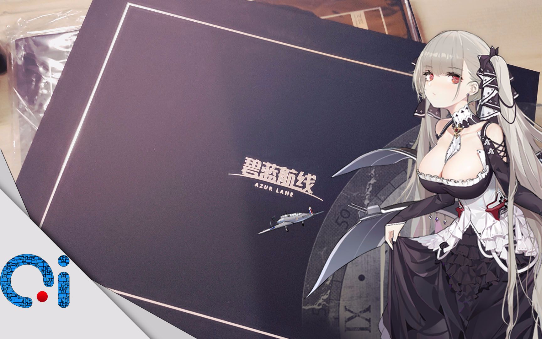 qitv碧蓝航线可畏立牌套装开箱和老婆的港区日常