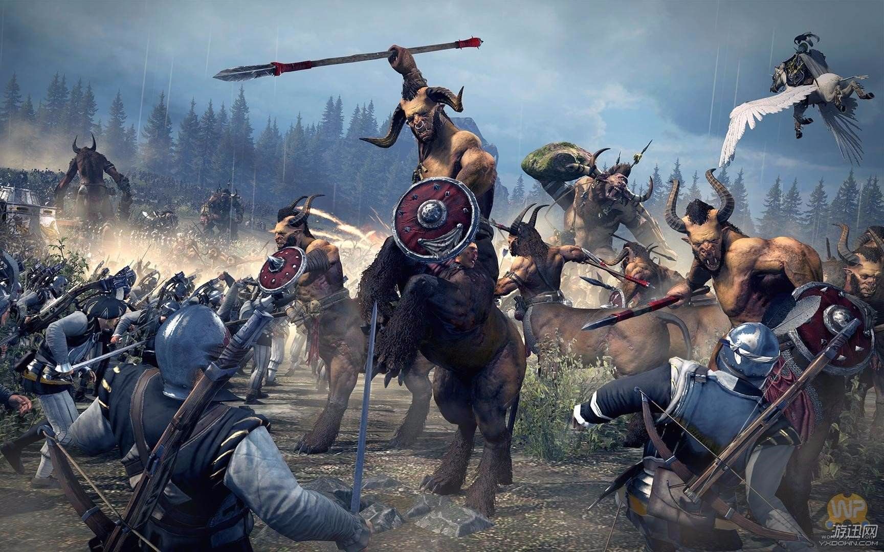 蒹葭杯战锤2全面战争野兽人反向日穿鼠人