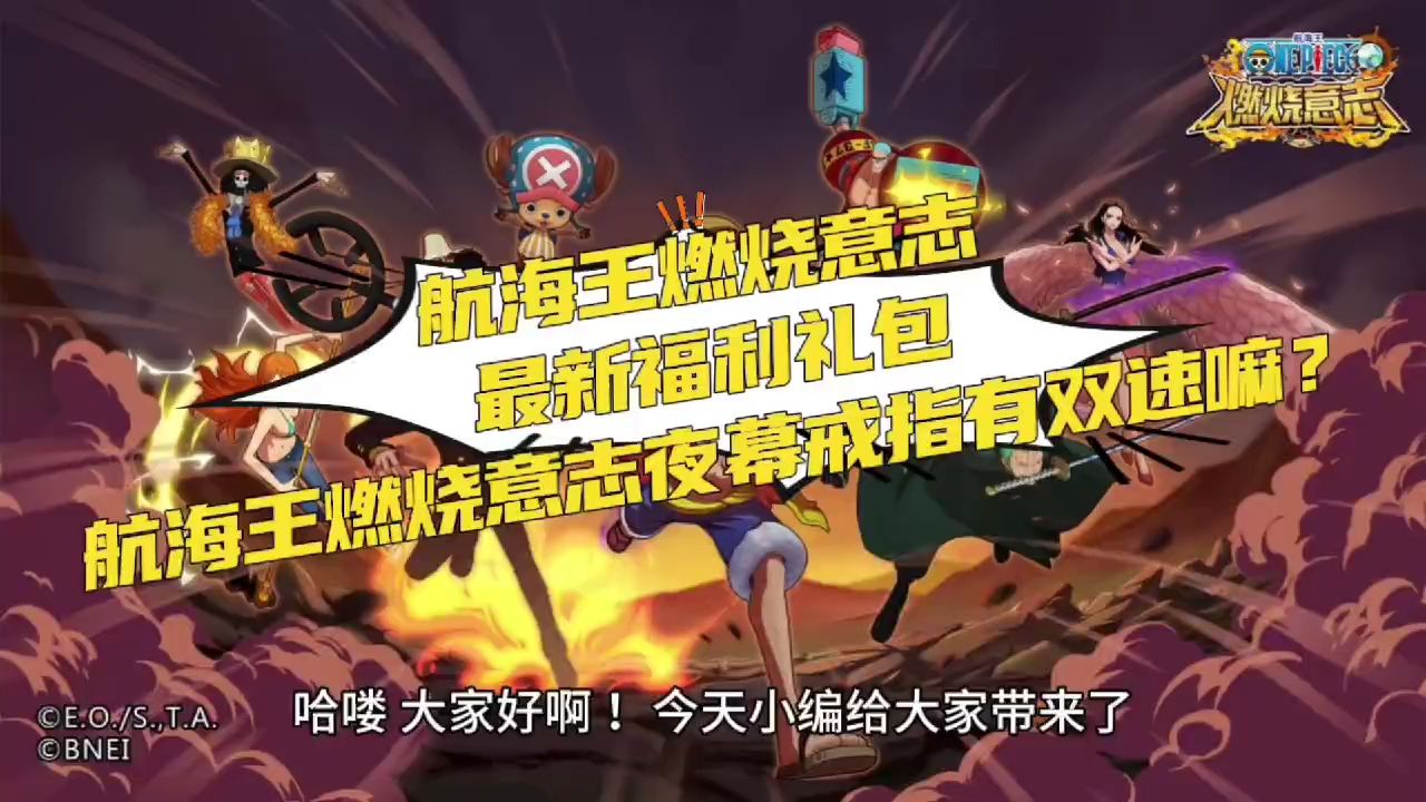 航海王燃烧意志夜幕戒指有双速吗?