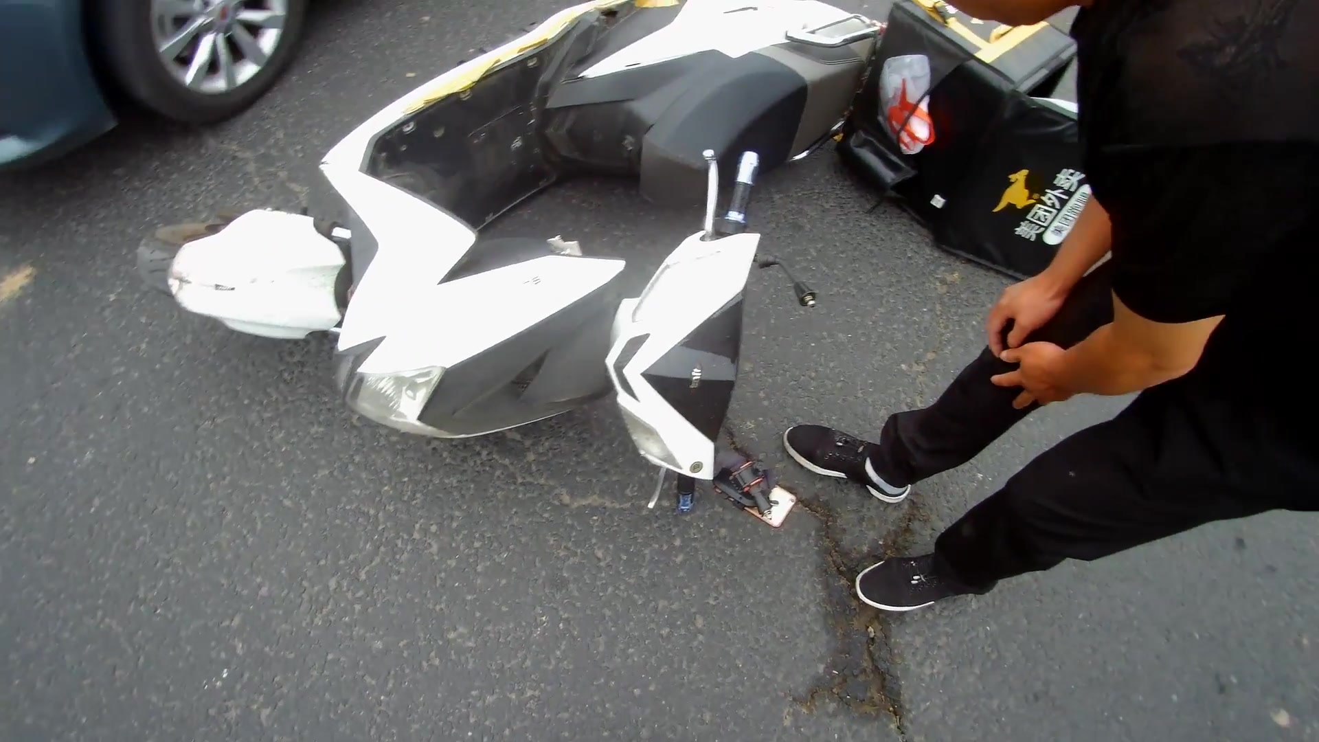 【kawasakiz650 moto vlog】23#这都能怼上真服了