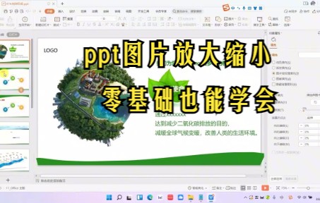 【PPT技巧】今天教你如何在制作ppt时把图片放大缩小哔哩哔哩bilibili