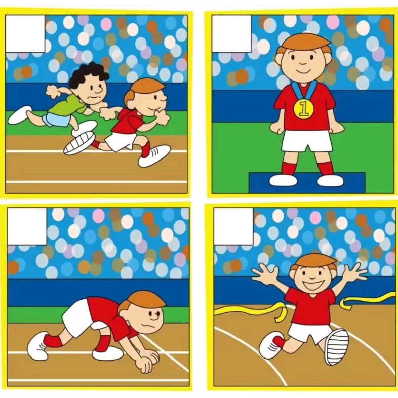 大班语言类素材,给故事排序