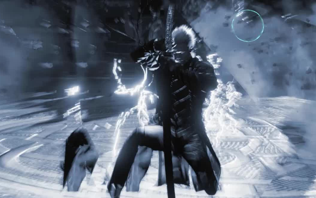 维吉尔:崽啊,阎魔刀是这样用的,不是低着头拔刀的.