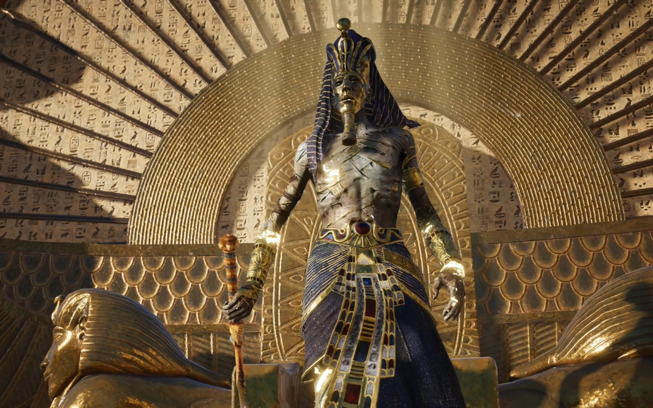 恶梦难度杀神阿肯那顿,刺客信条起源,assassins creed  origins