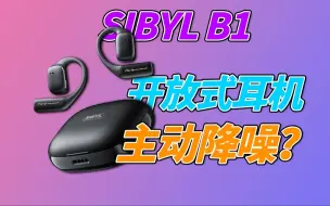 从来没想到有一天主动降噪会出现这类耳机上｜Sibyl B1