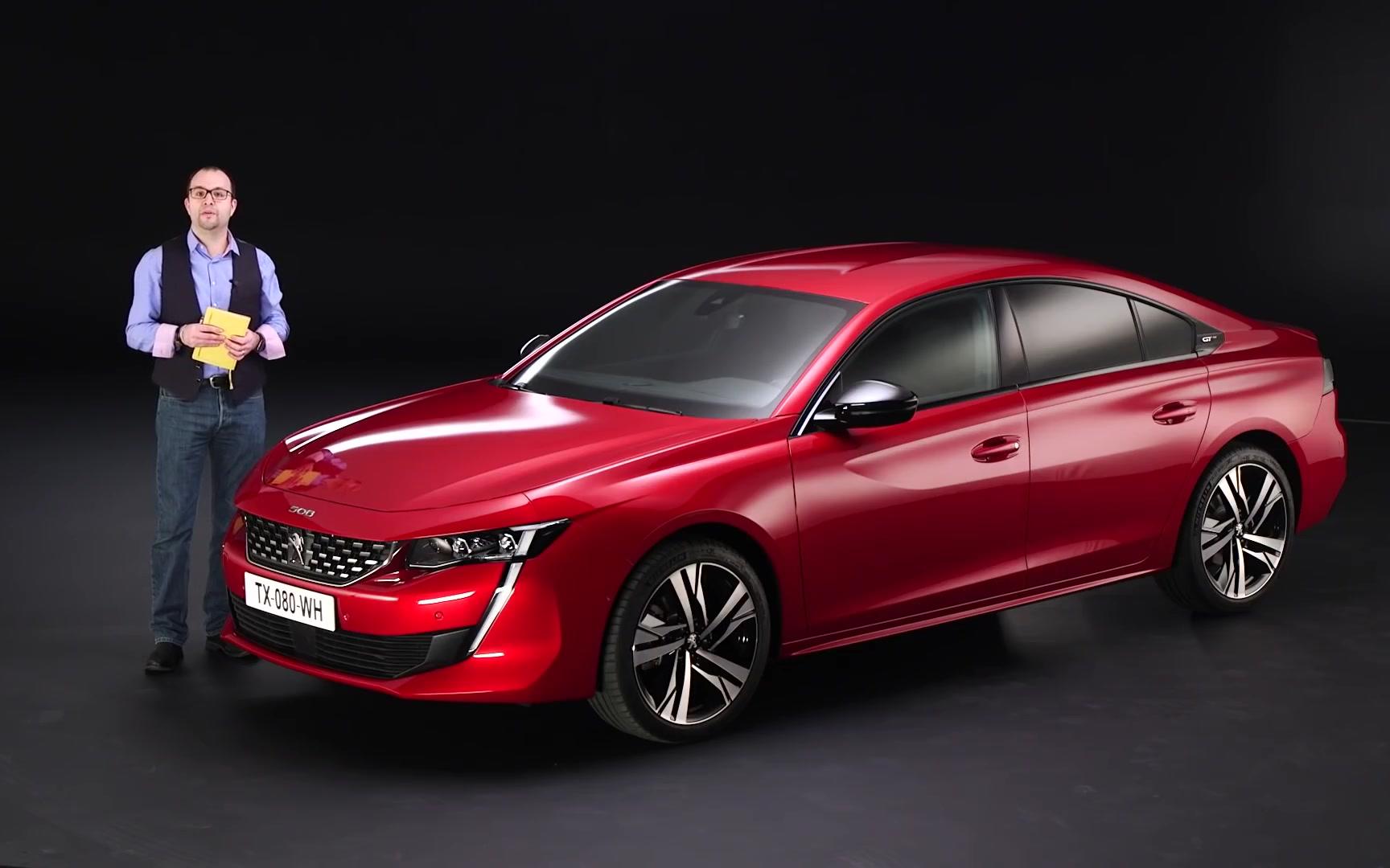 标志508法国小哥在摄影棚带你了解2018款全新标志508