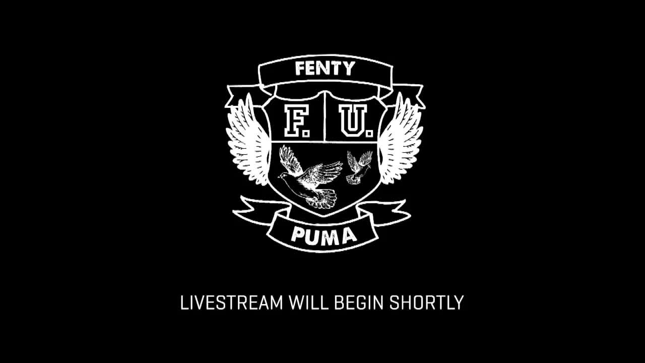 【品牌fenty】rihanna × puma 17-18秋冬大秀
