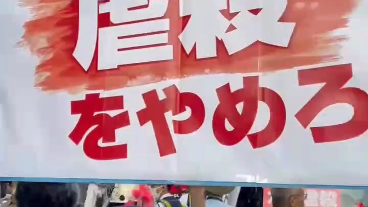 中核派游行(日本左翼)