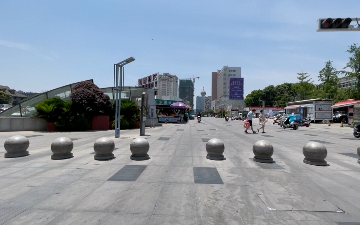 活动  安庆5.6第五天之烈日炎炎下的人民路和东围墙