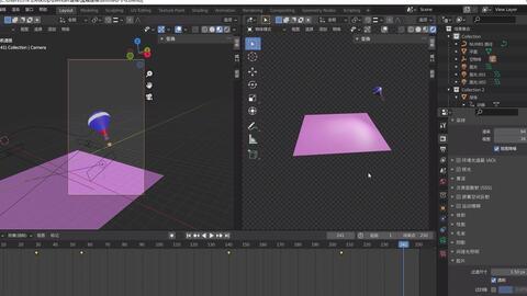 Blender热气球建模 21 Blender如何渲染导出透明背景得图片或者视频 Bw Rgb Rgba通道得介绍 新手小白实战教程 哔哩哔哩