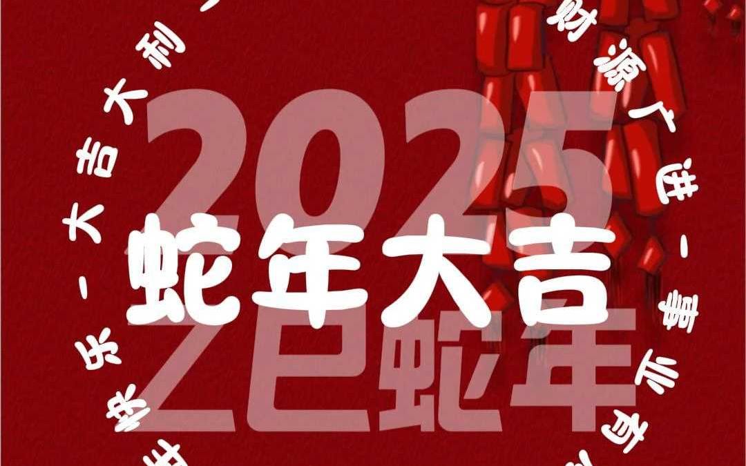 世纪龙科技祝大家蛇年大吉,福满多多~哔哩哔哩bilibili