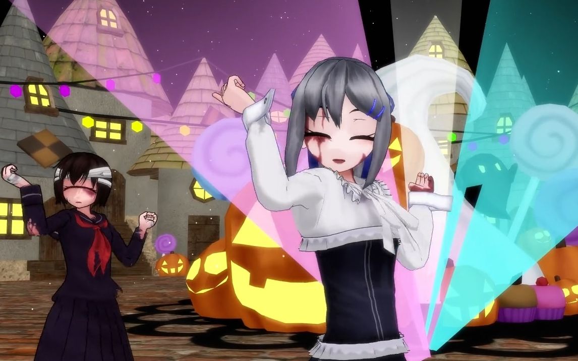 [图]【小希MMD】Happy Halloween