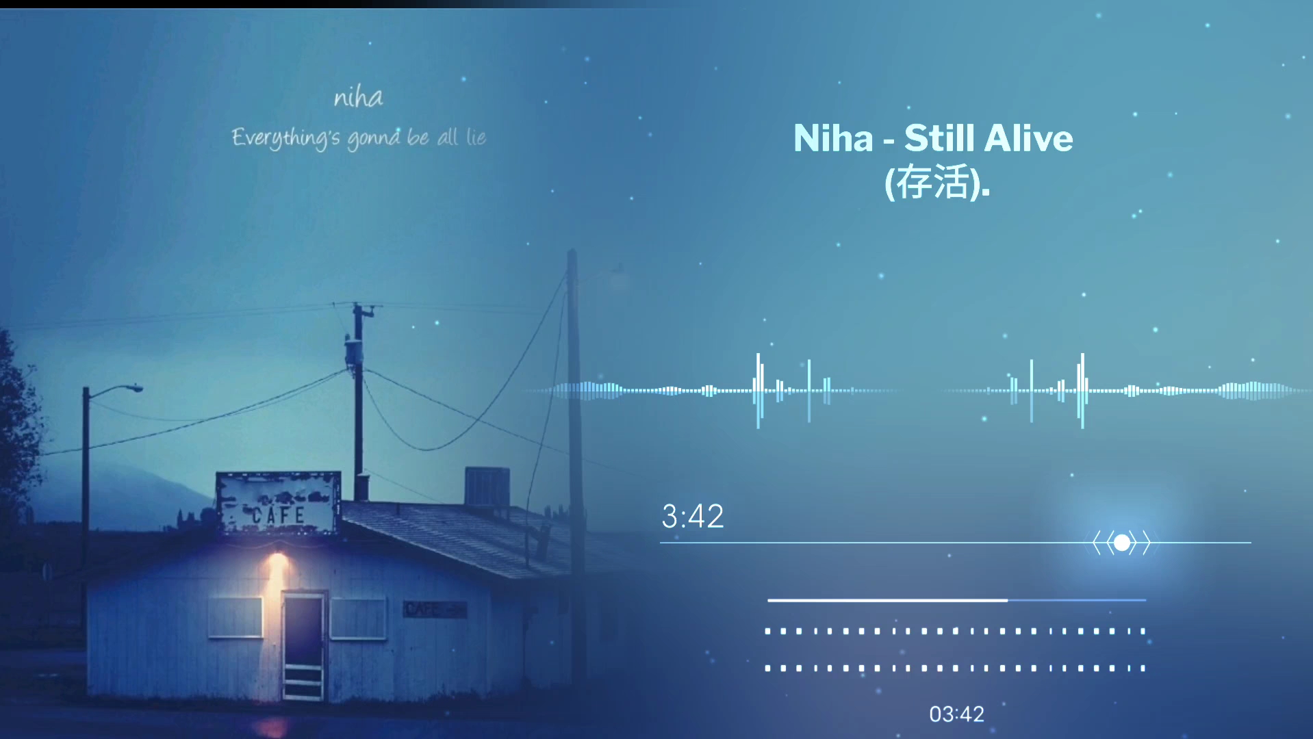 [图]【纯音乐分享】Niha - Still Alive (存活).纯音乐让人学会哭泣，然后重新笑着面对