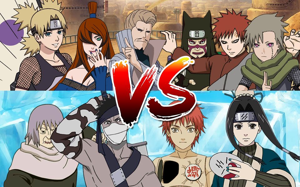 【究极风暴】电脑模拟 千代 蝎vs 勘九郎 我爱罗手鞠|再不斩 白vs水影