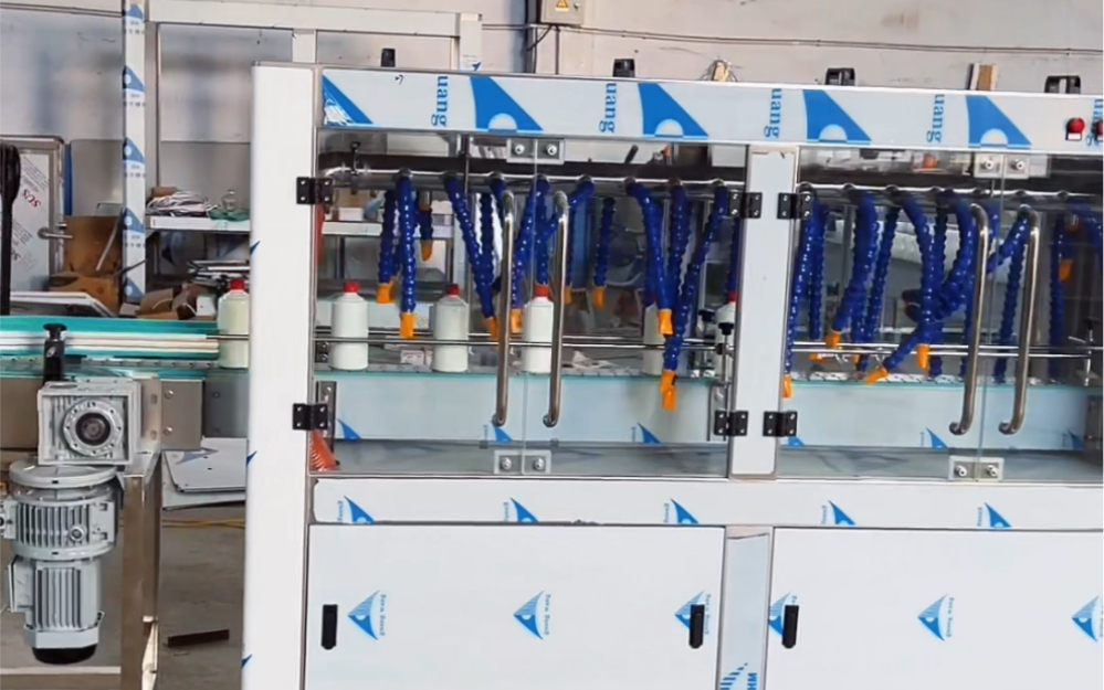 fd-48节能型蜘蛛手烘干机吹干机 白酒玻璃瓶测试实拍