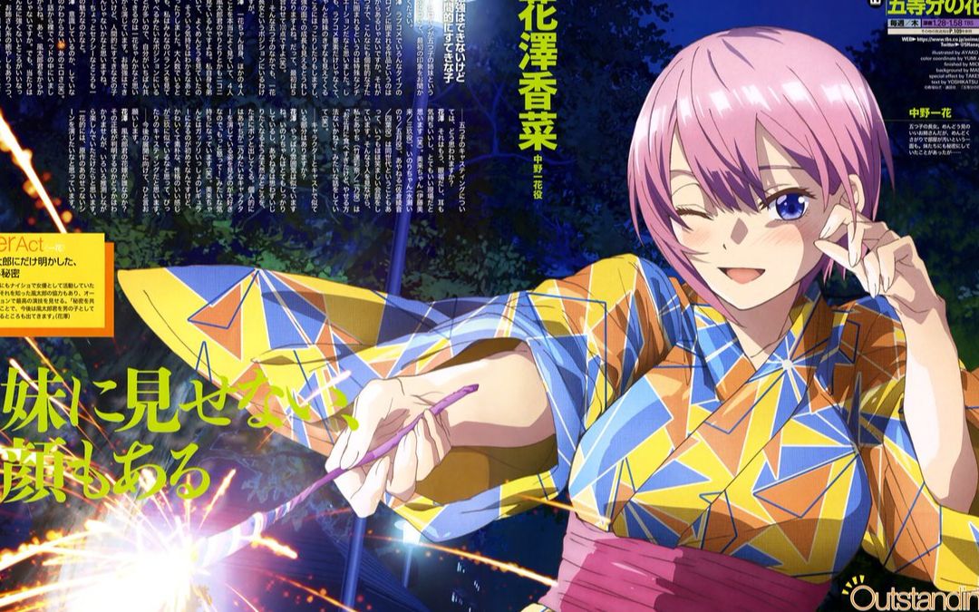 【1月】 五等分的新娘 中野一花 动画宣传周【f宅/1080p 】